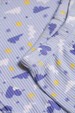 Conjunto Canelado Light Longo - Nuvens Azul Bebê - Ame Kids