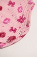 Conjunto Canelado Light Longo - Beijinhos Rosa Bebê - Ame Kids