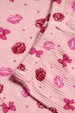 Conjunto Canelado Light Longo - Beijinhos Rosa Bebê - Ame Kids