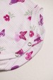 Conjunto Canelado Light Longo - Borboletas Off-White - Ame Kids