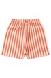 Conjunto de Ribana e Moletinho Ecosustentável Listrado - Laranja - Ame Kids