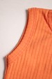 Conjunto de Ribana e Moletinho Ecosustentável Listrado - Laranja - Ame Kids