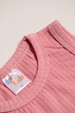 Conjunto de Ribana e Moletinho Ecosustentável Listrado - Pêssego - Ame Kids