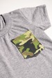 Conjunto de Blusa e Shorts Camuflado Menino - Mescla - Ame Kids