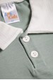 Conjunto de Blusa Polo e Shorts Marrocos Menino - Verde Jade - Ame Kids