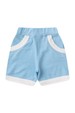 Conjunto de Blusa Polo e Shorts Marrocos Menino - Azul - Ame Kids
