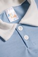 Conjunto de Blusa Polo e Shorts Marrocos Menino - Azul - Ame Kids