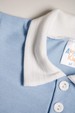 Conjunto de Blusa Polo e Shorts Marrocos Menino - Azul - Ame Kids