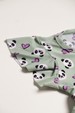 Vestido Curto Menina Liganete - Panda - Ame Kids