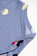 Conjunto Suede Longo Estampado - Azul - Ame Kids