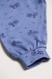 Conjunto Suede Longo Estampado - Azul Celeste - Ame Kids