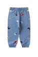 Conjunto Suede Longo Estampado - Azul - Ame Kids
