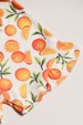 Conjunto Blusa com Botões e Shorts Canelado Menina - Laranja - Ame Kids