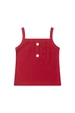 Conjunto Blusa com Botões e Shorts Canelado Menina - Melancia - Ame Kids