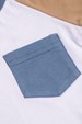 Conjunto de Blusa e Shorts Meia Malha Menino - Bolso Azul - Ame Kids