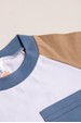 Conjunto de Blusa e Shorts Meia Malha Menino - Bolso Azul - Ame Kids