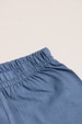 Conjunto de Blusa e Shorts Meia Malha Menino - Bolso Azul - Ame Kids