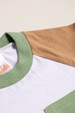 Conjunto de Blusa e Shorts Meia Malha Menino - Bolso Verde - Ame Kids