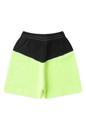 Conjunto de Blusa e Shorts Meia Malha Menino - Verde e Preto -  Ame Kids