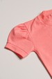 Conjunto Blusa Neon e Shorts Menina - Laranja - Ame Kids