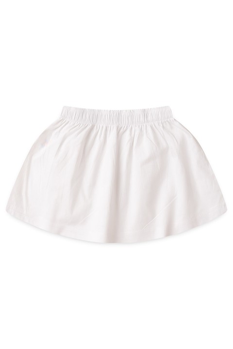 Saia Tricoline - Branco - Ame Kids
