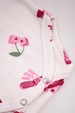 Conjunto Canelado Light Curto - Cherry Off-White - Ame Kids