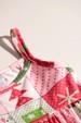 Vestido Alcinha Curto Menina - Ho-Ho-Ho Natalino - Ame Kids