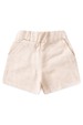 Shorts de Linho com Bolsos - Areia - Ame Kids