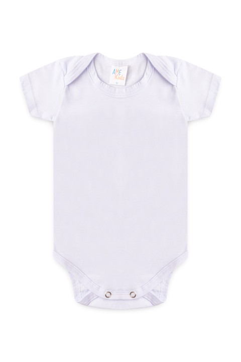 Body Meia Malha - Branco - Ame Kids