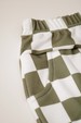 Conjunto Regata e Shorts Menino - Xadrez Verde - Ame Kids