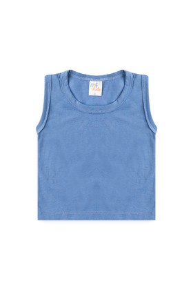 Conjunto Regata e Shorts Menino - Xadrez Azul - Ame Kids