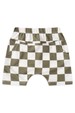 Conjunto Regata e Shorts Menino - Xadrez Verde - Ame Kids
