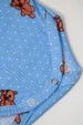 Conjunto Canelado Light Curto - Ursinho Azul - Ame Kids