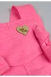Jardineira Longa Moletinho - Pink - Ame Kids