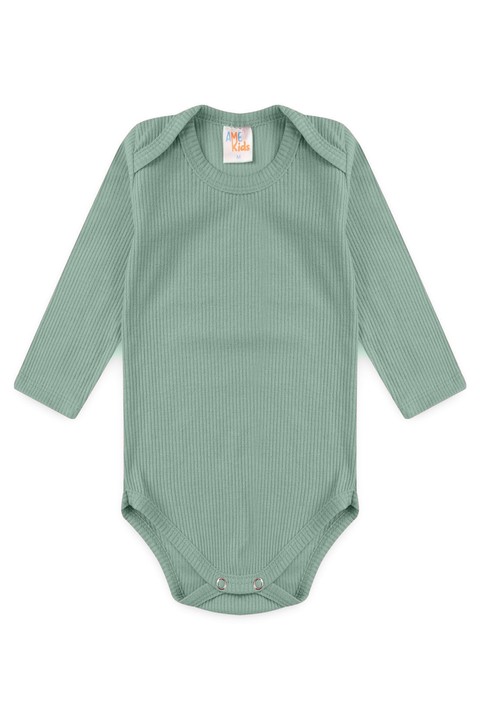 Conjunto Canelado Light Longo - Jade - Ame Kids