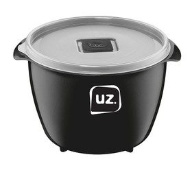 Pote Multiuso Premium 1,5 Litros Preto Uz Utilidades