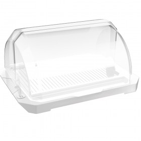 Porta Pão Premium com Tampa Branco