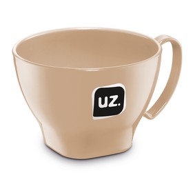 Cumbuca Premium 500ml com Alça Capuccino Uz Utilidades