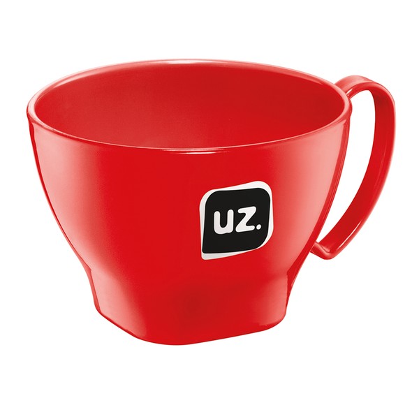 Cumbuca Premium 500ml com Alça Vermelho Uz Utilidades