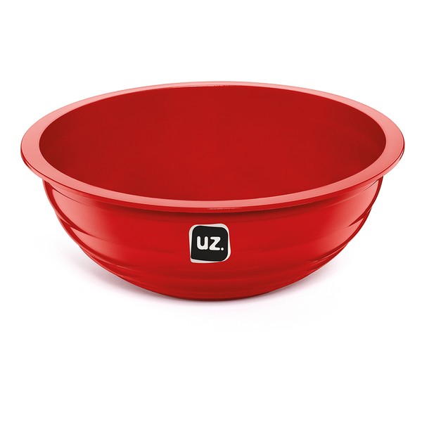 Saladeira Gomada 4 Litros Vermelho Uz Utilidades