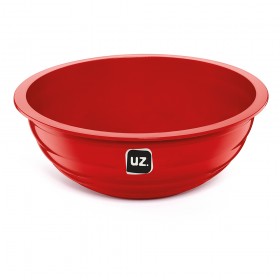 Saladeira Gomada 4 Litros Vermelho