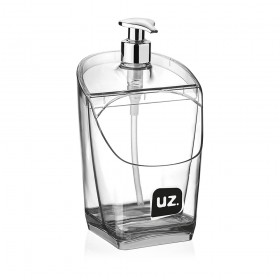 Dispenser Porta Detergente Gold Translúcido 500ml Transparente