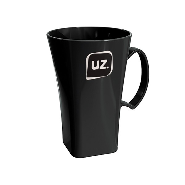 Caneca Cappuccino Plus 400ml Preto
