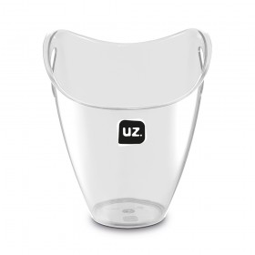 Balde de Gelo Plus 3,3 Litros Transparente