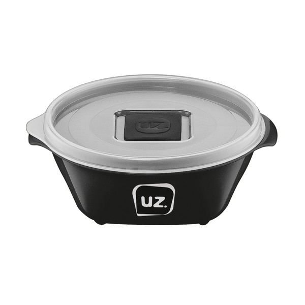 Pote Multiuso Premium 350ml Preto Uz Utilidades