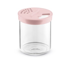 Farinheiro P com Tampa Rosa