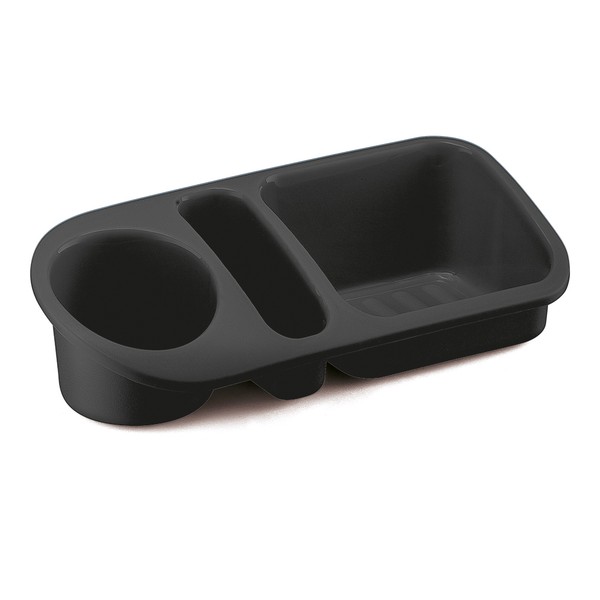 Organizador de Pia Plus 23,8cm X 10,3cm Preto Uz Utilidades