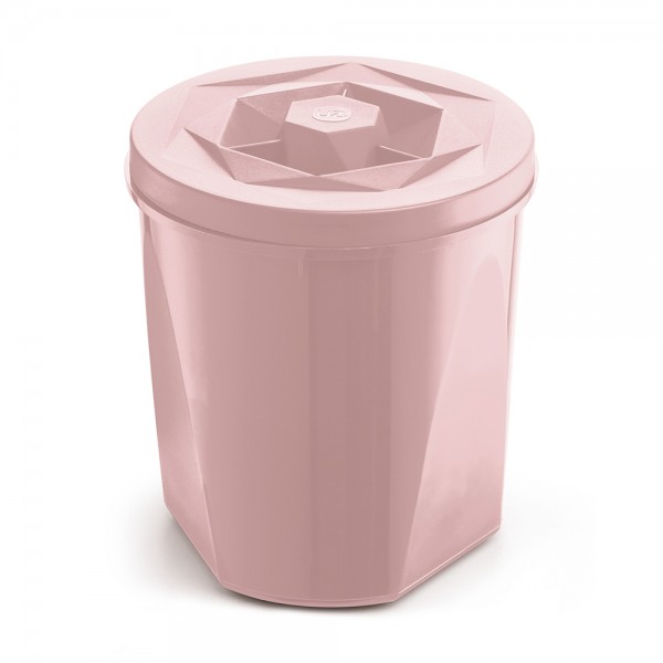 Porta Mantimentos Color 3,3 Litros Rosa