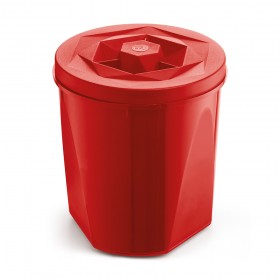 Porta Mantimentos Color 3,3 Litros Vermelho