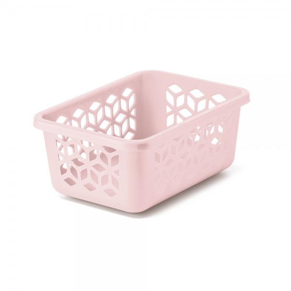 Cesto Organizador P 1,5 Litros Rosa
